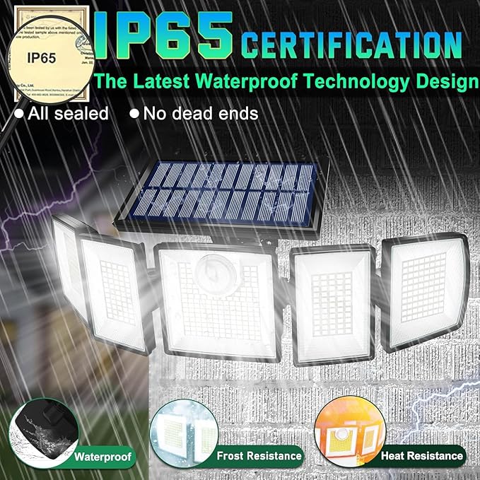Solar Lights Outdoor Waterproof Motion Sensor - Image 5