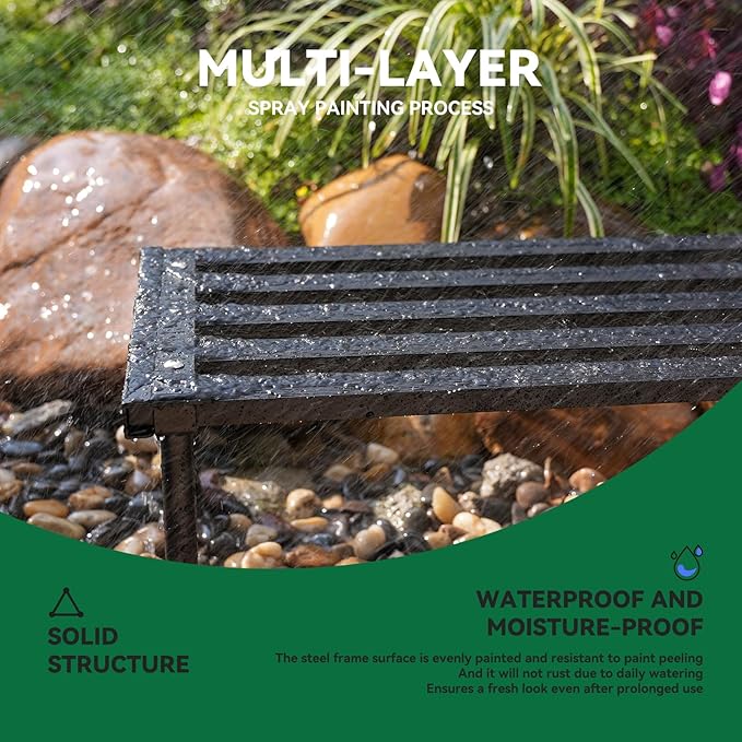Metal Plant Stand, Rust-proof Aluminum Flower Pot Stand, Heavy Duty Planter - Image 5