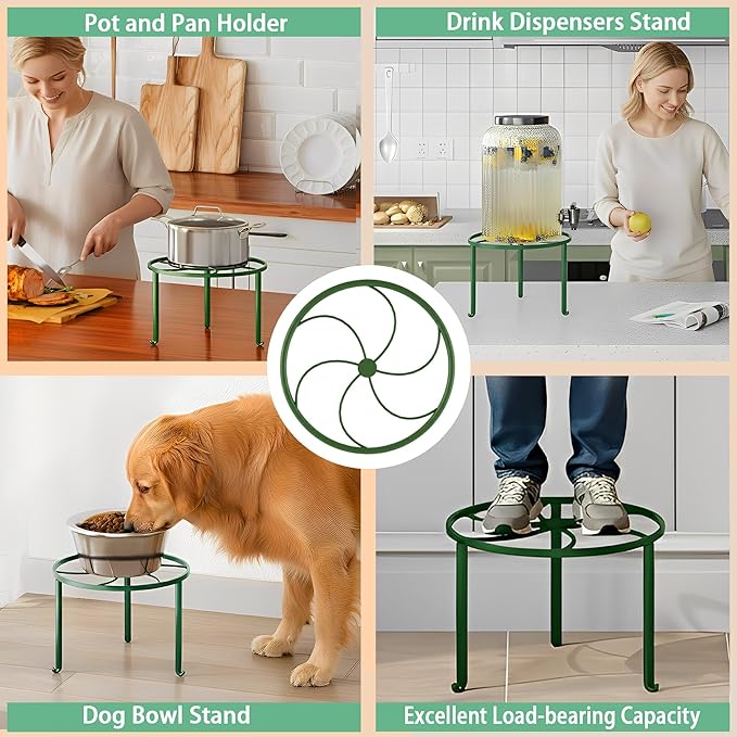 5-Pack Metal Plant Stand Heavy Duty Flower Pot Stands - Image 6