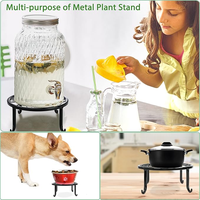 Metal Plant Stand 5 Pack Plant Stands - Image 4