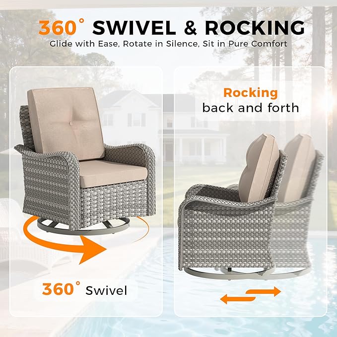 14-Seat Modern Patio Furniture Set - Image 5