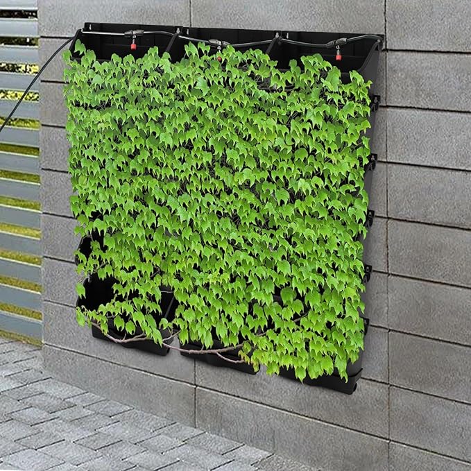 18 Pots Self-Watering Vertical Garden Planter Wall Mounted, - Image 8