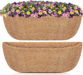 Y&M 48" Coco Liner for Window Box Deck Basket Planter Trough Coconut Fiber by YM