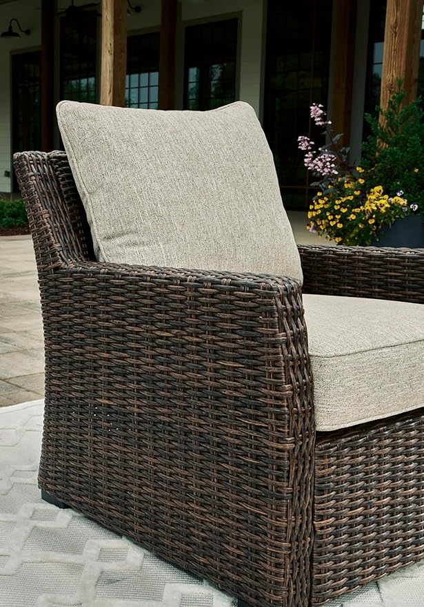 Signature Design by Ashley Brook Ranch Casual Nuvella Weather Resistant Fabric - Image 11