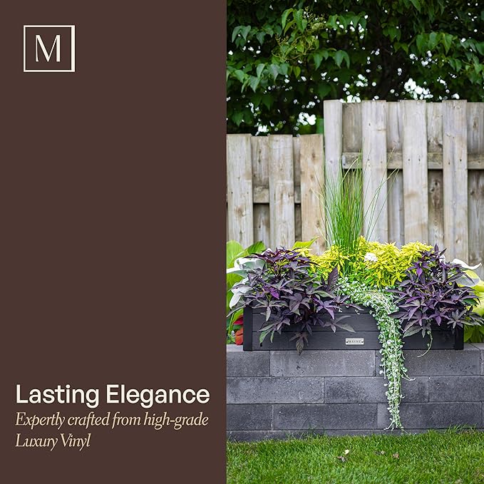 Mayne Vista 2ft Modern Window Box Planter - Image 5