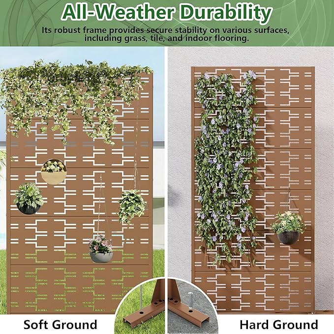 Casaphoria Metal Privacy Screen Outdoor - Image 5