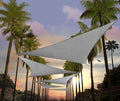 Amgo 12' x 12' x 17' Grey Right Triangle Sun Shade Sail Outdoor Canopy Awning by Amgo