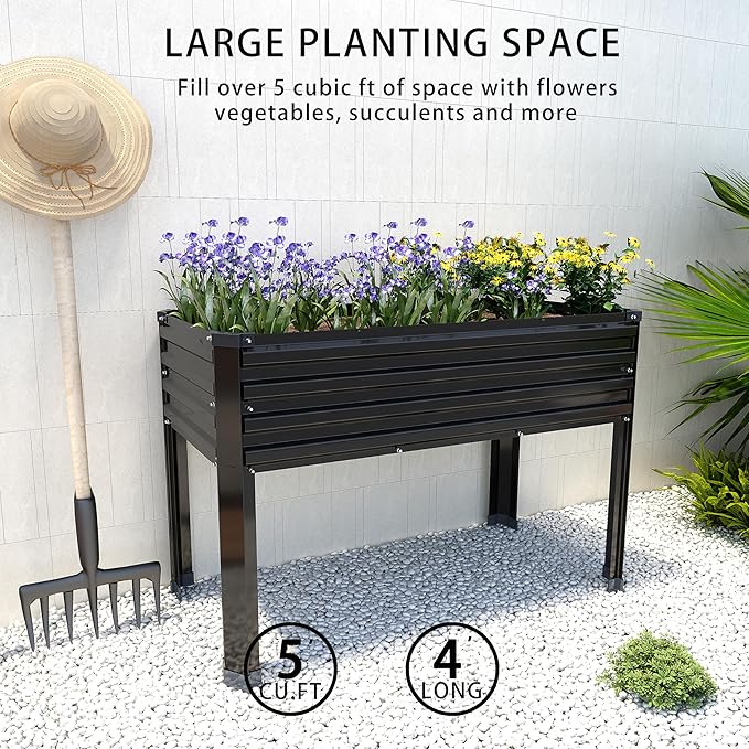 Galvanized Raised Garden Bed - Image 4