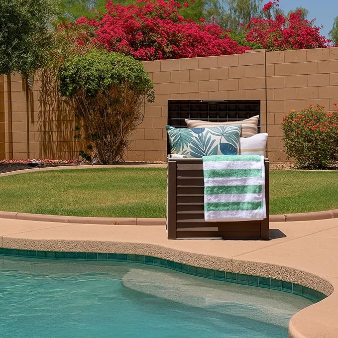 IRIS USA 35-Gallon Outdoor Deck Storage Box, Lockable & UV-Protected, - Image 7