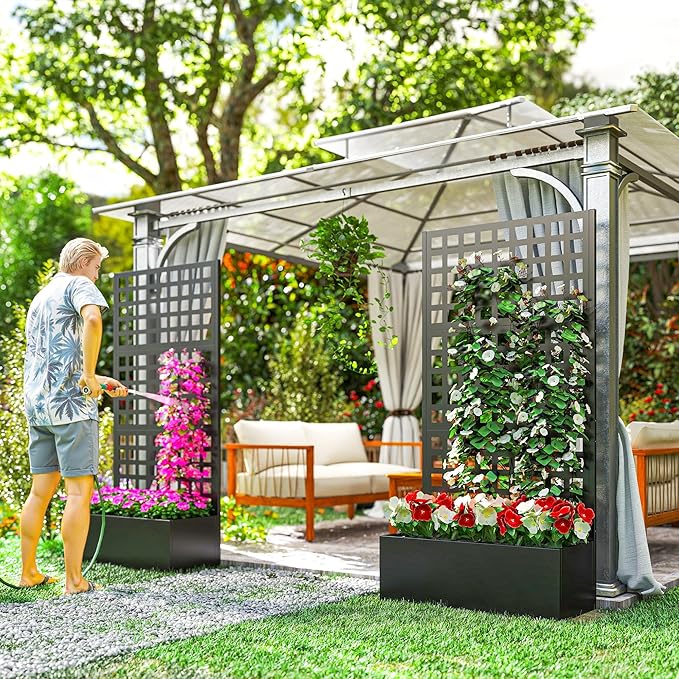 Outsunny Galvanized Raised Garden Bed - Image 8