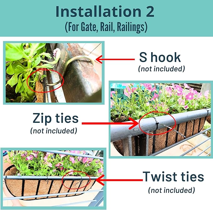 LaLaGreen Deck Railing Planter Box - Image 4