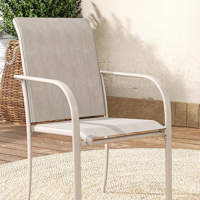 VICLLAX Patio Dining Set for 6, Outdoor Furniture Set Includes 63" Rectangle - Image 6