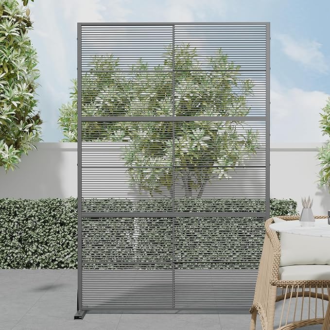 Casaphoria Metal Privacy Screen Outdoor by Casaphoria