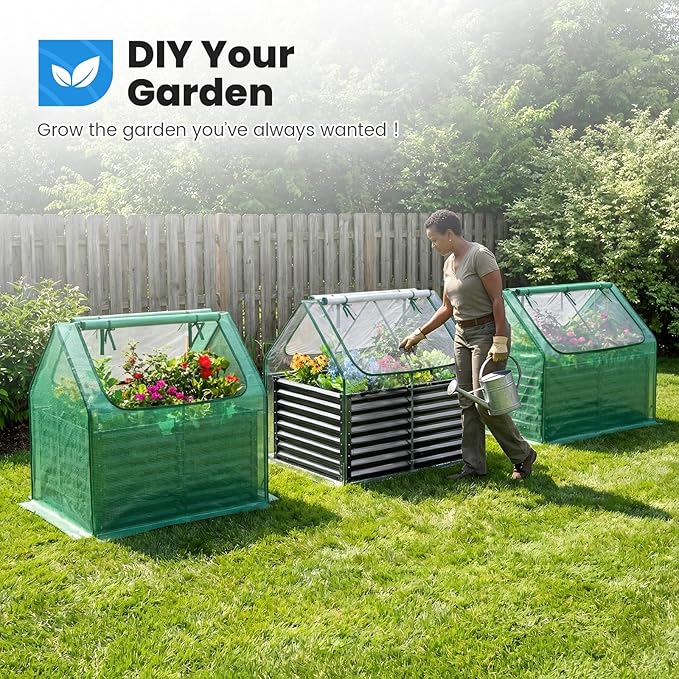 Quictent 4x3x2ft Galvanized Raised Garden Bed - Image 7