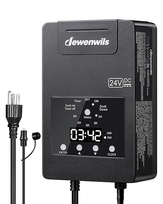 DEWENWILS 120W Low Voltage Landscape Transformer by DEWENWILS