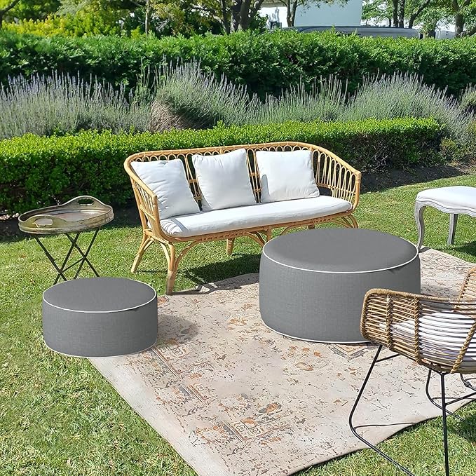LVTXIII Inflatable Stool Ottoman Footrest - Image 7