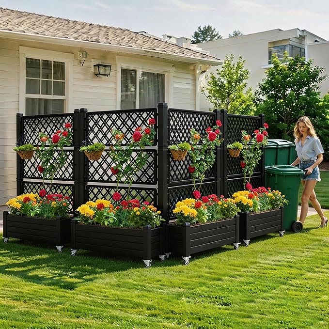 YITAHOME 3.6x1.5x5 FT Planter Box Trellis - Image 4