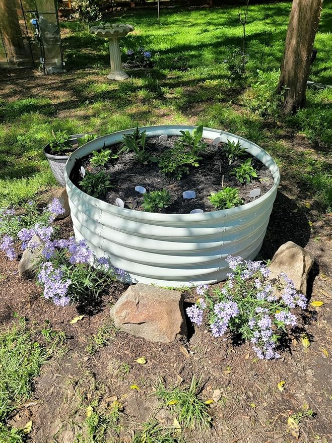 A ANLEOLIFE 12-Pack 4X4X1.5ft & 6X2X1.5ft & 81x81x18 in Deep Root Galvanized - Image 5
