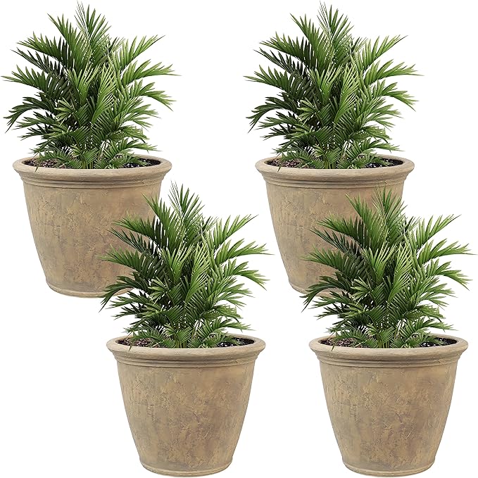 Sunnydaze 24-Inch Anjelica Large Plastic Pot by SunnydazeDecor