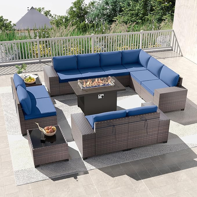 Kullavik 13PCS Outdoor Patio Furniture Set by KULLAVIK