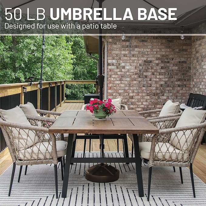 US Weight Durable Fillable Umbrella Base - Image 8