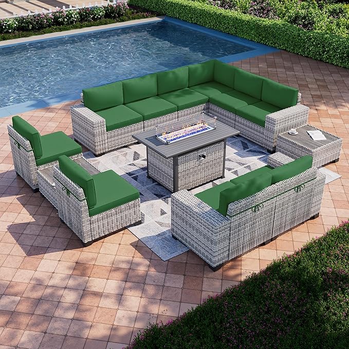 13-Piece Outdoor Patio Furniture Set by MuphyersPatioFurniture