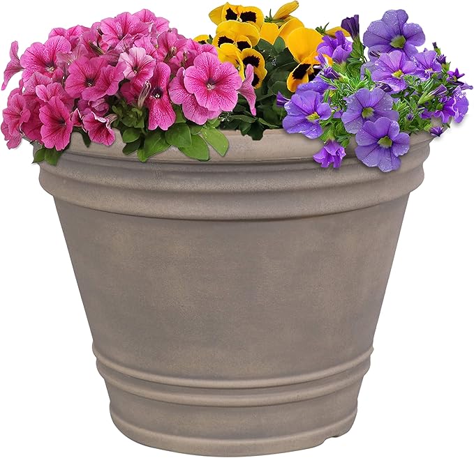 Sunnydaze 20-Inch Franklin Large Plant Pot by SunnydazeDecor