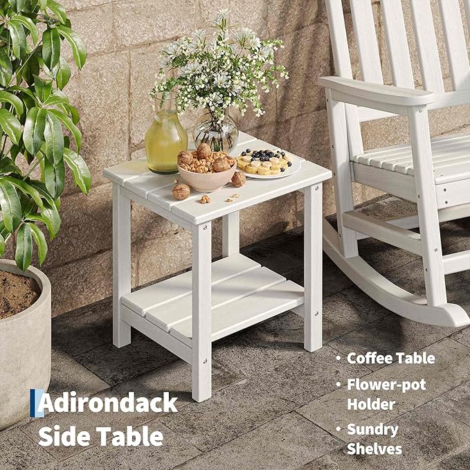 HDPE Rocking Chair Outdoor Set of 4 - Image 4
