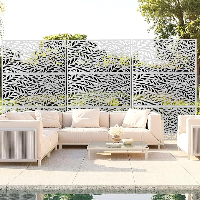 Outdoor Privacy Screen, Freestanding Privacy Fence Panels - Image 9
