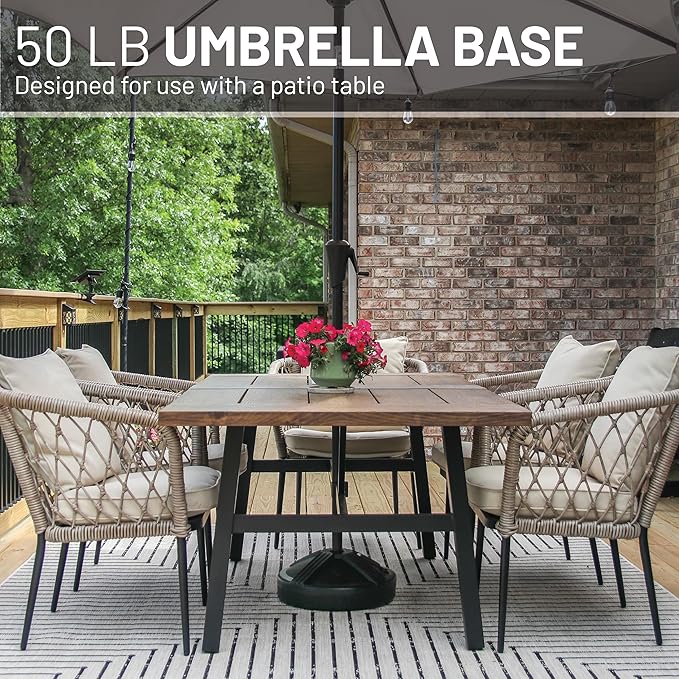 US Weight Durable Fillable Umbrella Base - Image 6