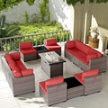 Kullavik 13 Pieces Outdoor Patio Furniture Set by KULLAVIK