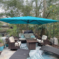 PURPLE LEAF 9' X 11.5' Patio Umbrella by PURPLELEAF
