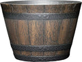 Classic Home and Garden S74CP5D-037R Whiskey Barrel Planter 5 Pack, Kentucky by ClassicHomeandGarden