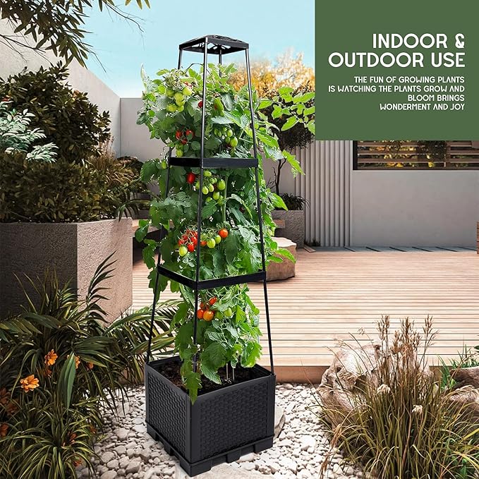 GENMOUS 3 Tiered Tomato Planter - Image 3