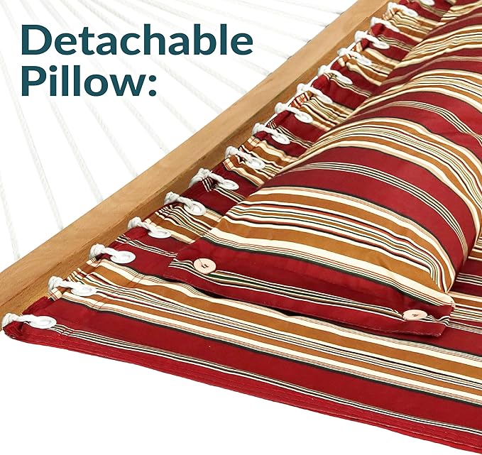 Sunnydaze Quilted Outdoor Hammock - Image 7