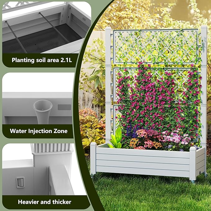 EasyUp Raised Garden Bed with Trellis - Image 9