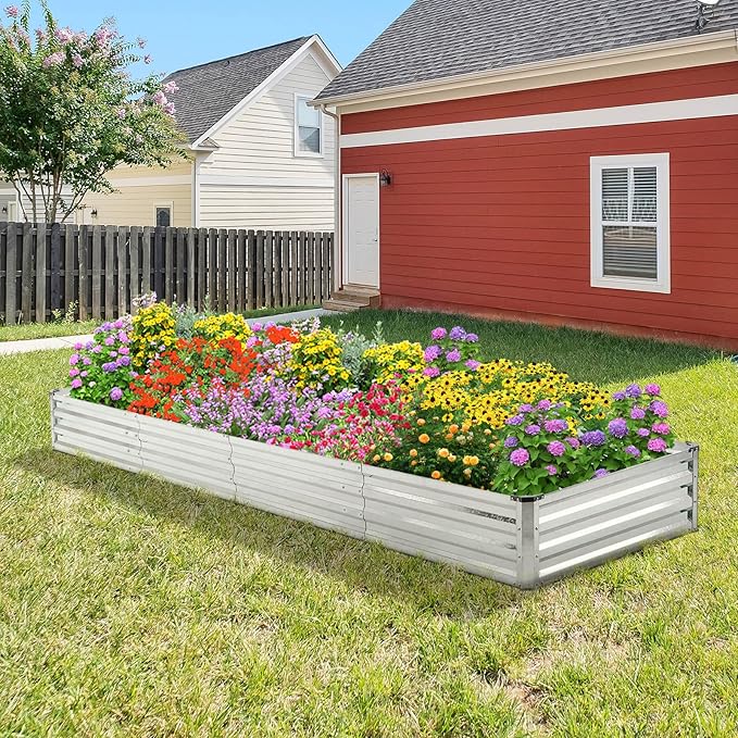 Galvanized Raised Garden Bed 2pcs Pack - Image 5