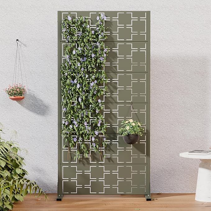 Casaphoria Metal Privacy Screen Outdoor by Casaphoria
