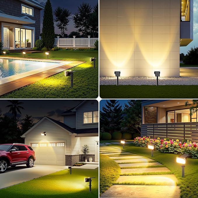LETMY Solar Spot Lights Outdoor Waterproof - Image 8