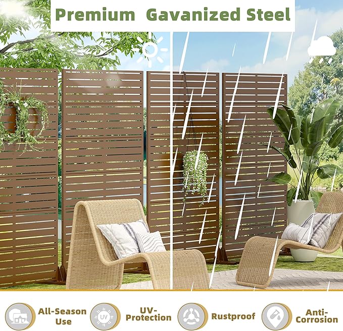 Casaphoria Metal Privacy Screen Outdoor - Image 5