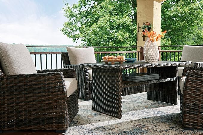 Signature Design by Ashley Brook Ranch Casual Outdoor Multi-use Table - Image 12