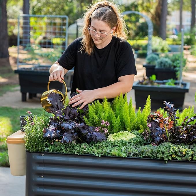 Elevated Raised Garden Bed-V Series, 1400 Lbs Weight Capacity, Outdoor Planter - Image 7