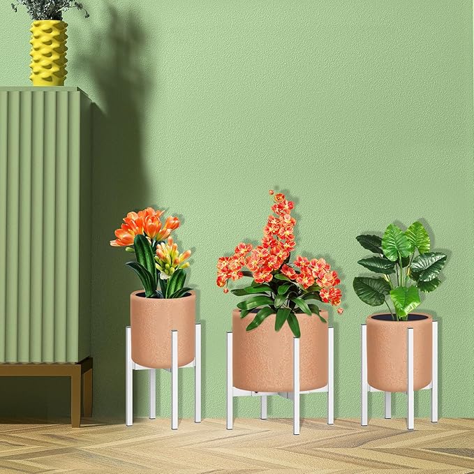Heavy Plant Stand for 10"-16" Plant Pot Indoor Outdoor Corner, Adjustable Metal - Image 6