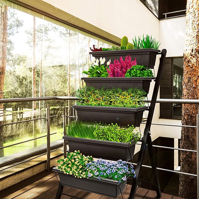 Outland Living 4Ft Vertical Raised Garden Bed - Image 5