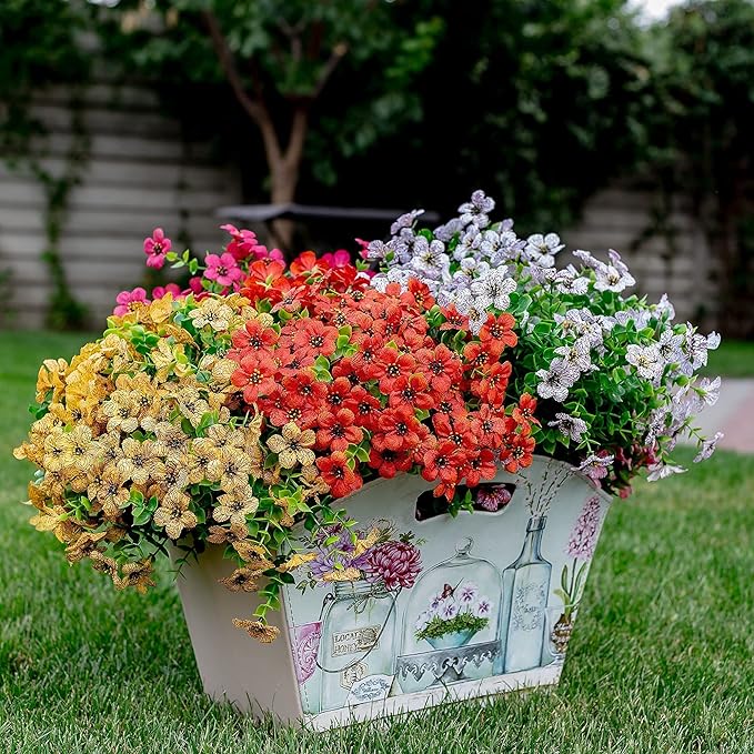 Artificial Flowers for Outdoors Fake Plants - Image 7