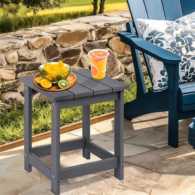 LZRS Adirondack Square Outdoor Side Table - Image 6