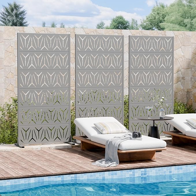 Casaphoria Metal Privacy Screen Outdoor - Image 4
