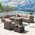 Kullavik 8 Pieces Outdoor Patio Furniture Set by KULLAVIK