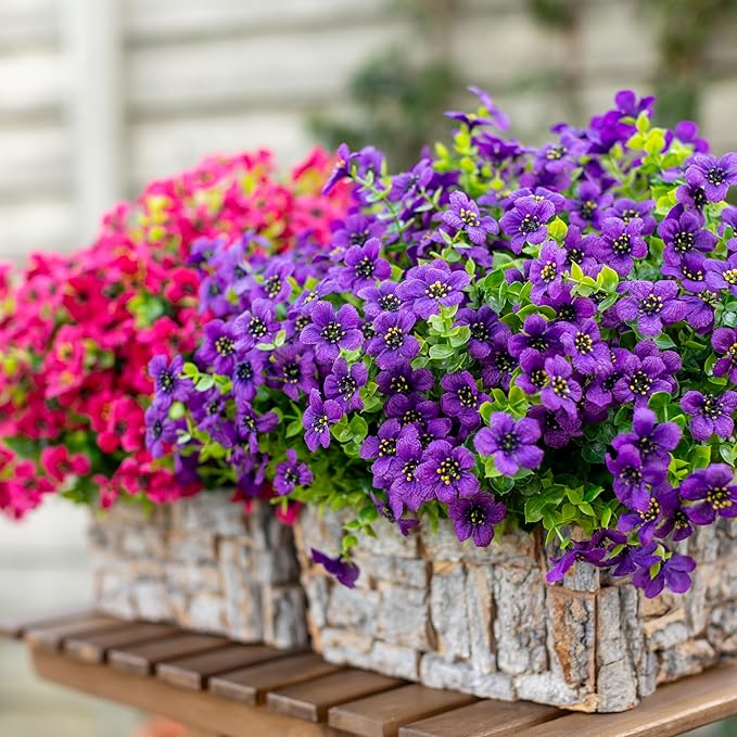 Artificial Flowers for Outdoors Fake Plants - Image 4
