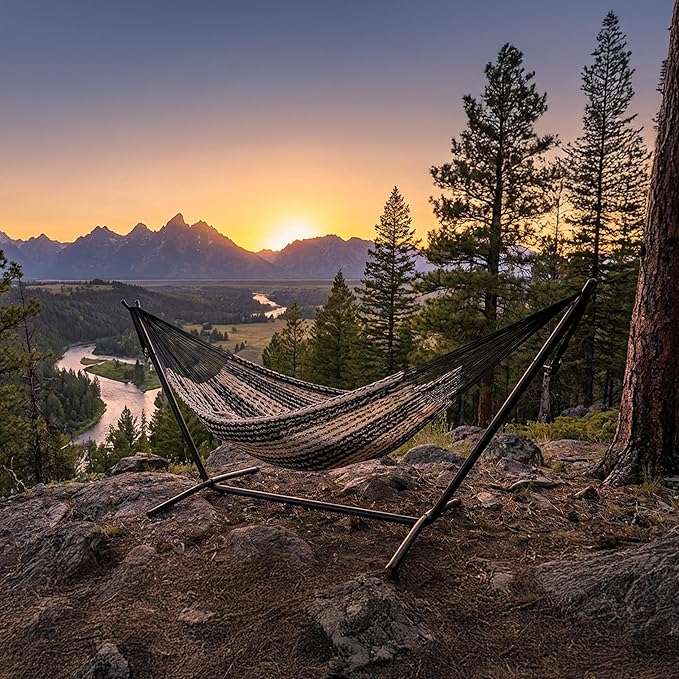 Sunnydaze Handwoven XXL Thick Cord Mayan Double Hammock - Image 8